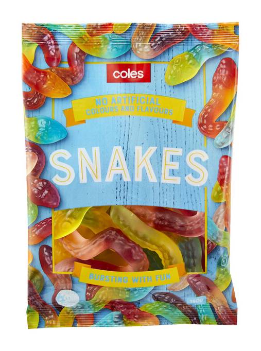 Coles Snakes | 150g