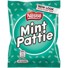 Nestle Mint Pattie Chocolate Bar 20g