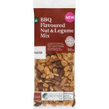 Woolworths BBQ Flavoured Nut & Legume Mix 325g