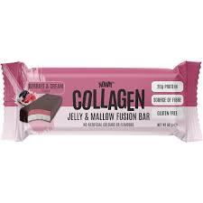 No Way! Collagen Jelly & Mallow Fusion Bar Berries & Cream Flavour 60g