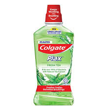 Colgate Mouthwash Fresh Tea Alcohol Free - Plax 500ml