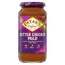 Patak's Butter Chicken Simmer Sauce Mild 450g