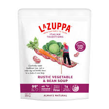 La Zuppa Soup Pouch Rustic Vegetable & Beans 400g