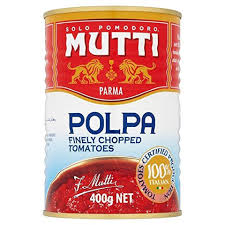Mutti Polpa Tomatoes Finely Chopped 400g