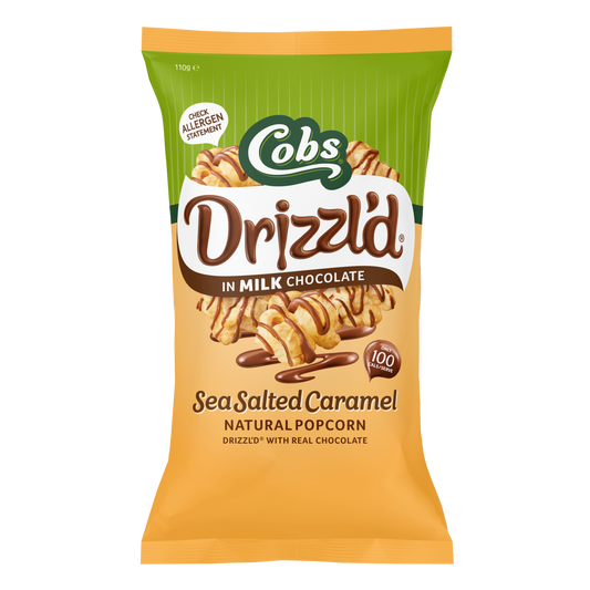 Cobs Drizzld Popcorn Sea Salted Caramel | 110g