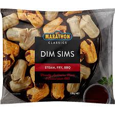 (Available in limited Qty - Preorder only 10/06) Frozen Aussie Marathon Dim Sims 1.5kg