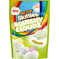 Skittles Sours Cloudz Chewy Lollies | 120g