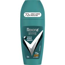 Rexona Roll on Deodorant Invisible Dry Black & White 50mL