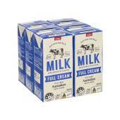 Coles Multipack Full Cream Milk 6 Pack 200mL