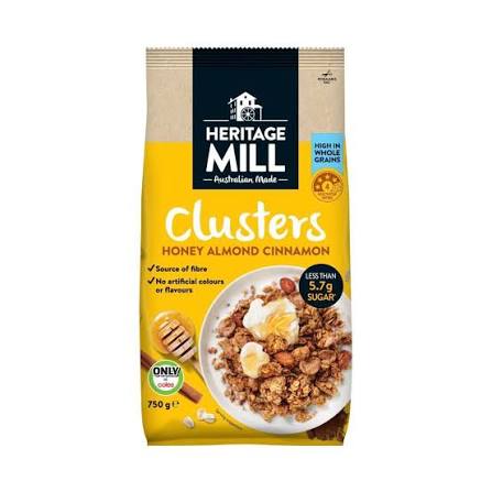 Heritage Mill Clusters Almond & Cinnamon Limited Edition | 750g