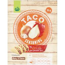 Woolworths Taco Seasoning Mix 35g