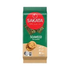 Sakata Rice Crackers Seaweed 80g