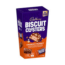 Cadbury Biscuit & Peanut Clusters | 120g