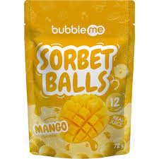 bubbleme Sorbet Balls Mango 72g