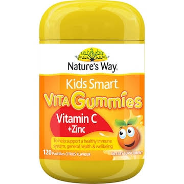 Nature's Way Kids Smart Vita Gummies Vitamin C + Zinc