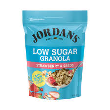 Jordans Low Sugar Granola Strawberry & Seeds 500g ***