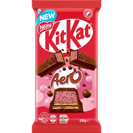 KitKat Aero Strawberry Chocolate Block