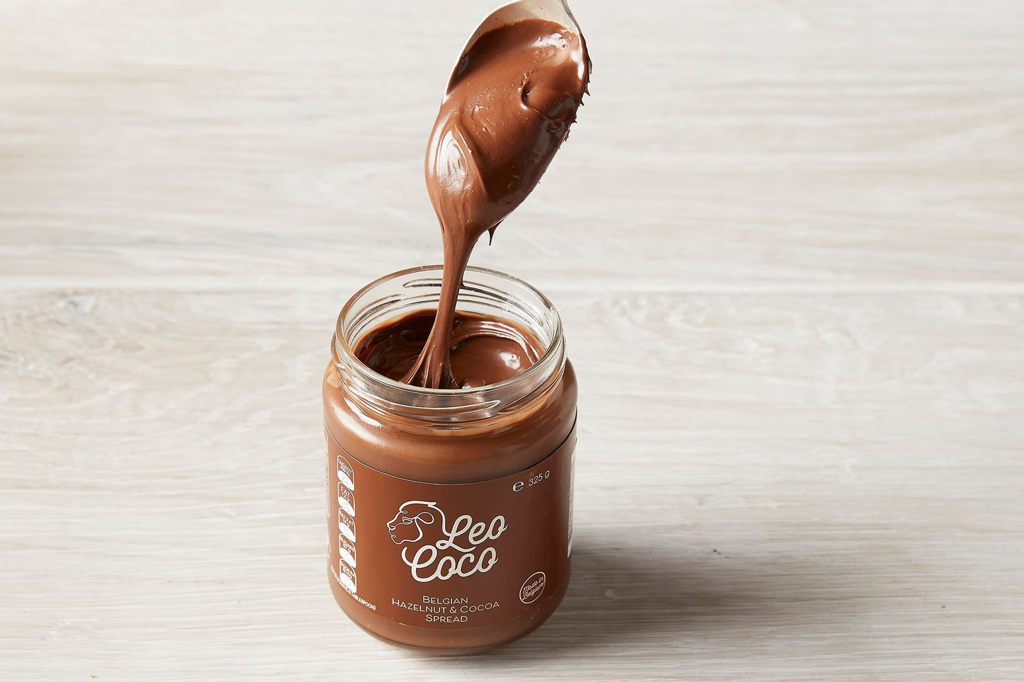 Leo Coco Belgian Milk Chocolate & Hazelnut Spread 325g