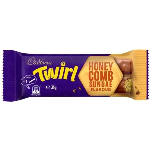 Cadbury Bar Twirl Honeycomb Sundae 35g