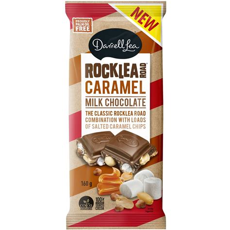 Darrell Lea Rocklea Road Caramel Block 160g