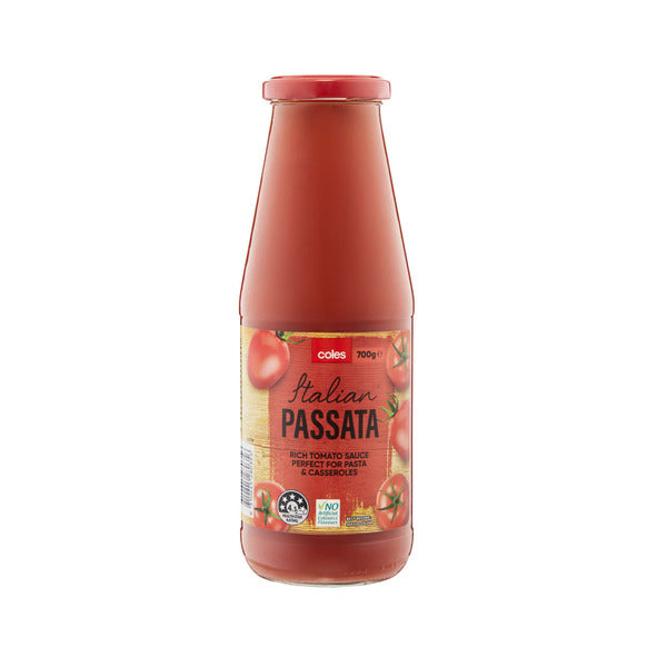 Coles Passata Tomato 700g