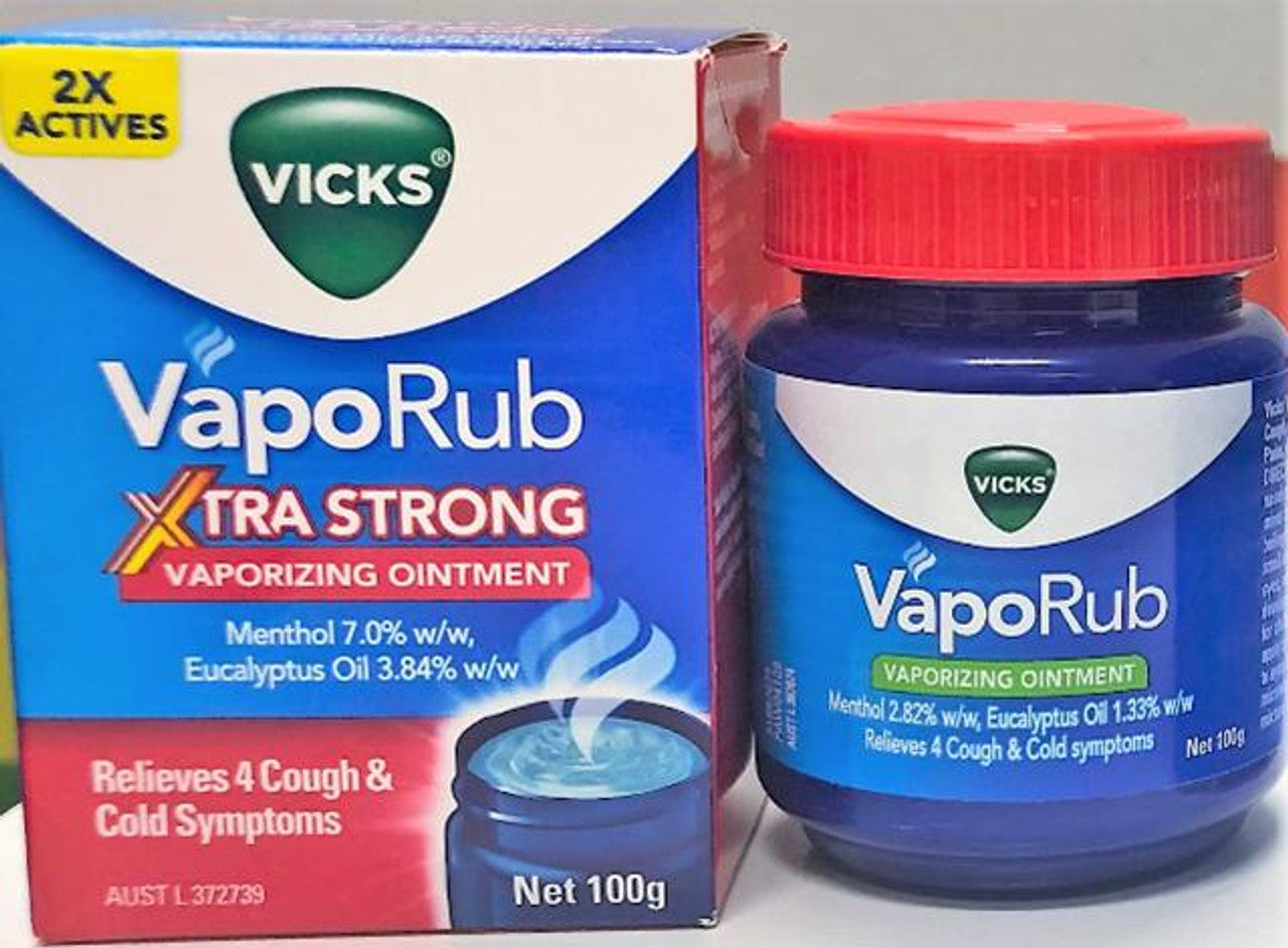 Vicks Vaporub Extra Strong Ointment 100g