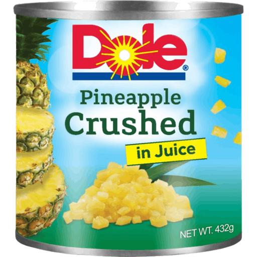 Dole Pineapple Crushed In Juice 432g