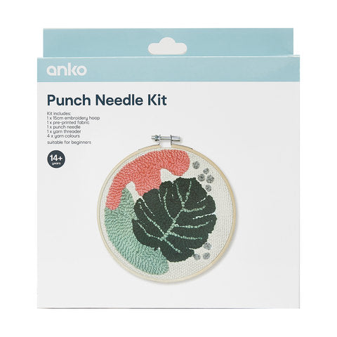 Anko Punch Needle Kit - Flower