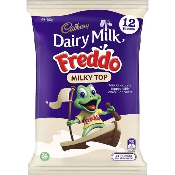 Cadbury Sharepack Freddo Milky Top (12pk) 144g
