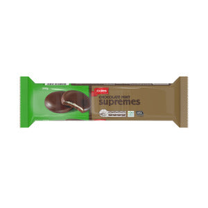 Coles Biscuits Chocolate Mint Supremes 200g