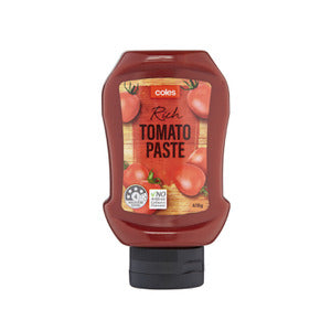 Coles Tomato Paste Squeezy 415g