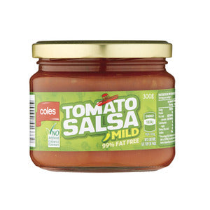 Coles Tomato Salsa Mild 300g