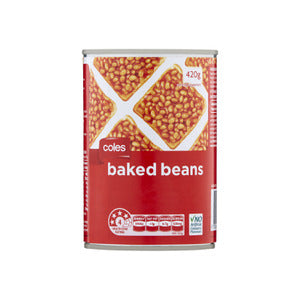 Coles Baked Beans 420g