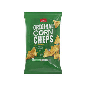 Coles Corn Chips Original 200g