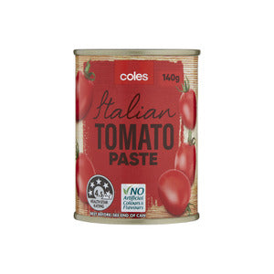 Coles Tomato Paste Italian 140g