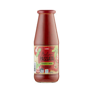 Coles Passata Tomato & Basil 700g