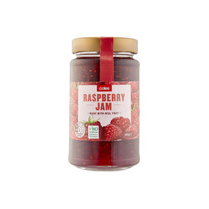 Coles Jam Raspberry 450g