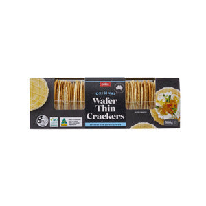 Coles Crackers Wafer Crackers 100g