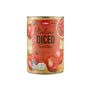 Coles Tomatoes Italian Diced 400g