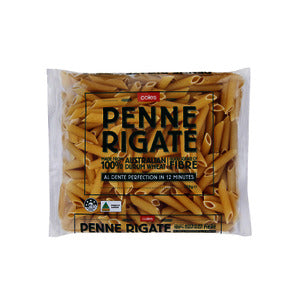 Coles Pasta Durum Wheat Penne Rigate 500g