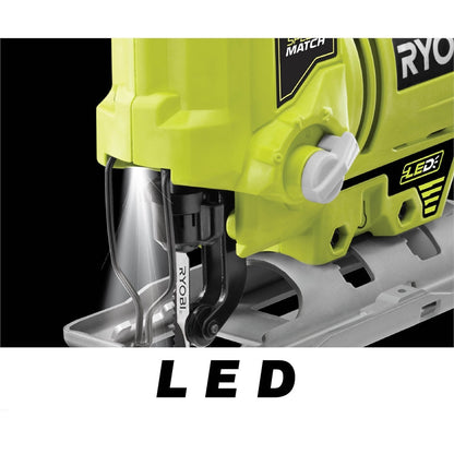 Ryobi One+ 18V Cordless Jigsaw - Skin Only (D3)