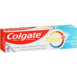 Colgate Total Gel Antibacterial Toothpaste 115g