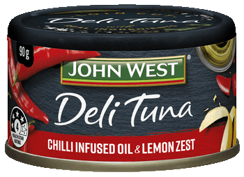 John West Tuna Deli Chilli Infused Oil & Lemon Zest 90g