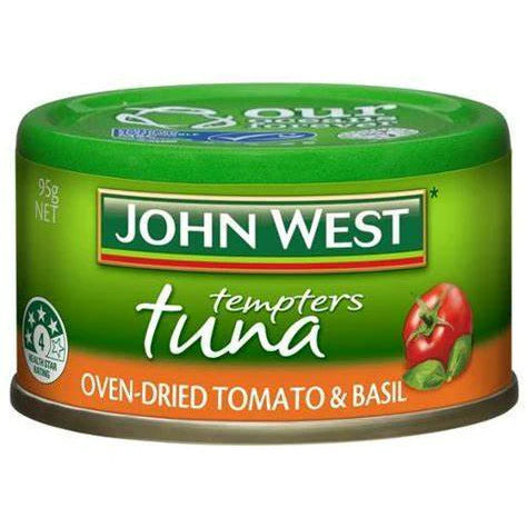 John West Tuna Oven Dried Tomato & Basil 95g