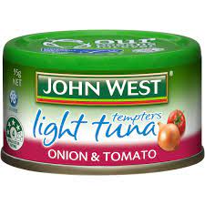 John West Light Tuna Onion & Tomato 95g