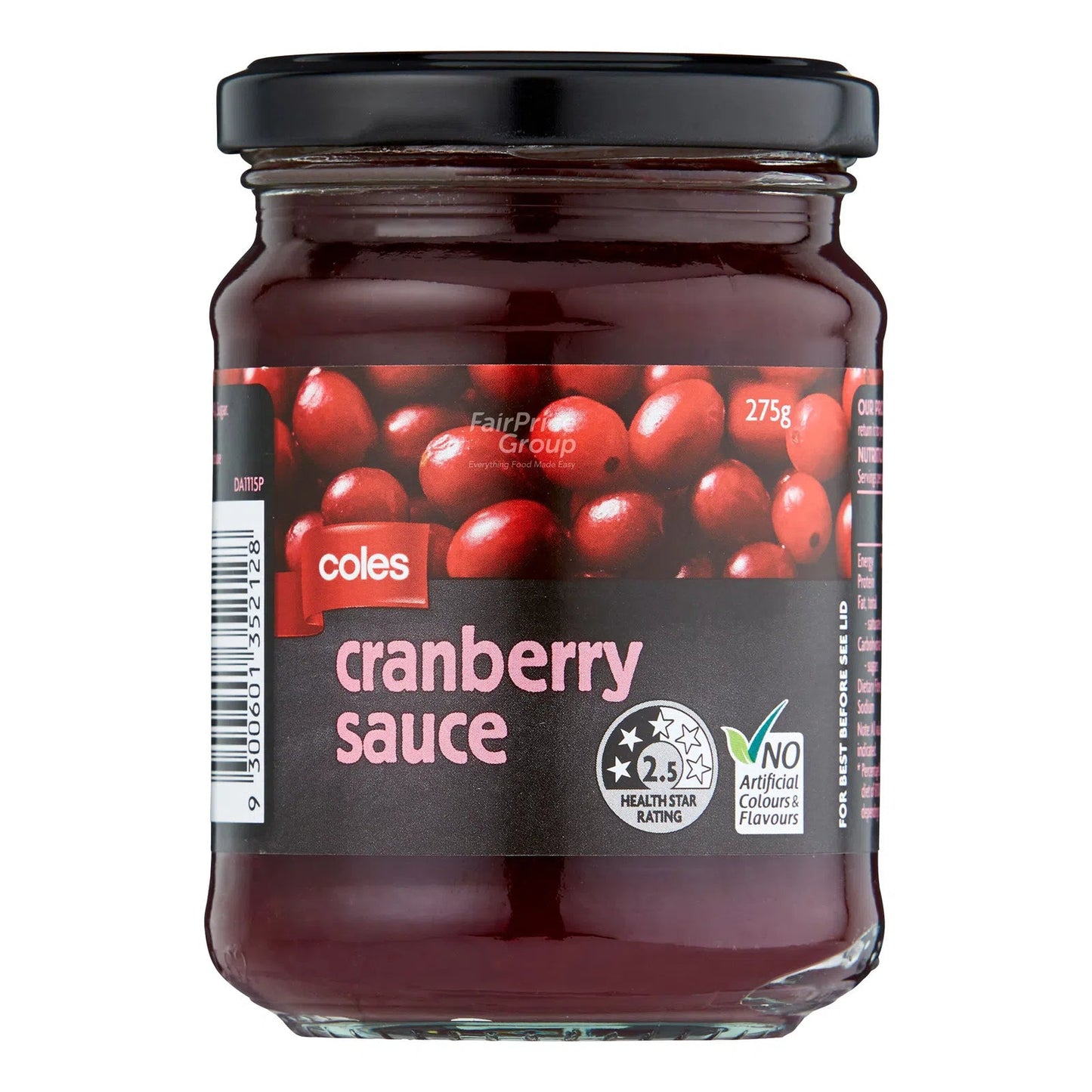 Coles Cranberry Sauce 275g