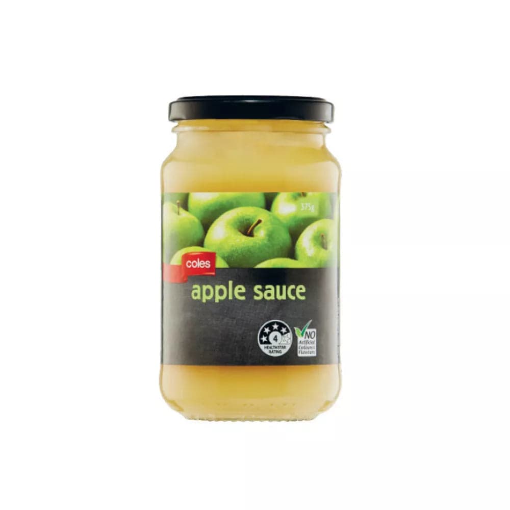 Coles Apple Sauce 375g