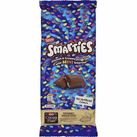 Nestle Block Smarties 180g