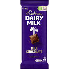 Cadbury Block Dairy Milk Chocolate 180g