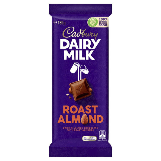 Cadbury Block Roast Almond 180g